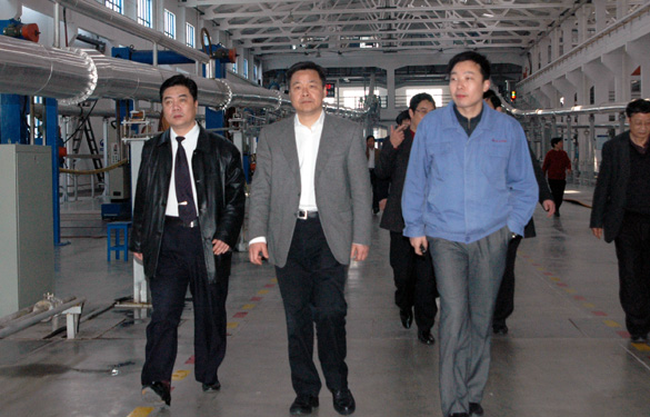 浙江省长兴县党政代表团一行百余人来AG一飞冲天集团旅行考察