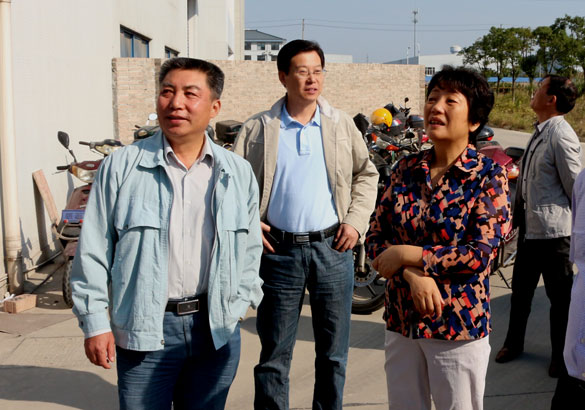 10月14日，，，溧阳市向导来AG一飞冲天电缆调研